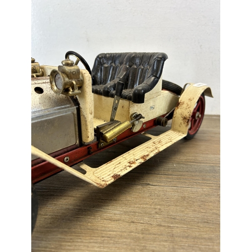 401 - A Mamod SA1 Roadster live steam model - approx. 14cm high x 16cm wide x 39cm deep