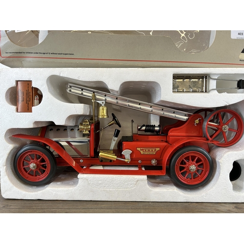 403 - A boxed Mamod FE1 Fire Engine live steam model