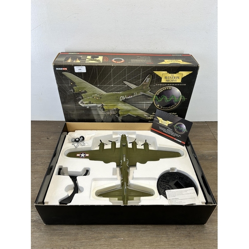 406 - A boxed Corgi The Aviation Archive Sights & Sounds limited edition Boeing B-17F 'The Zoot Suiters' 4... 