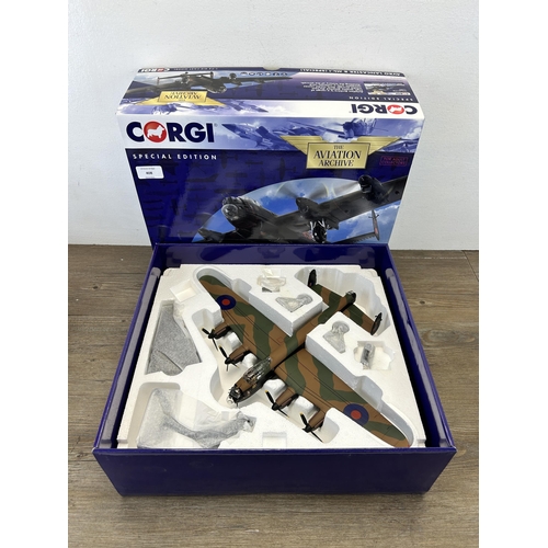 408 - A boxed Corgi The Aviation Archive Special Edition Avro Lancaster B Mk.I (Special) 1:72 scale die-ca... 