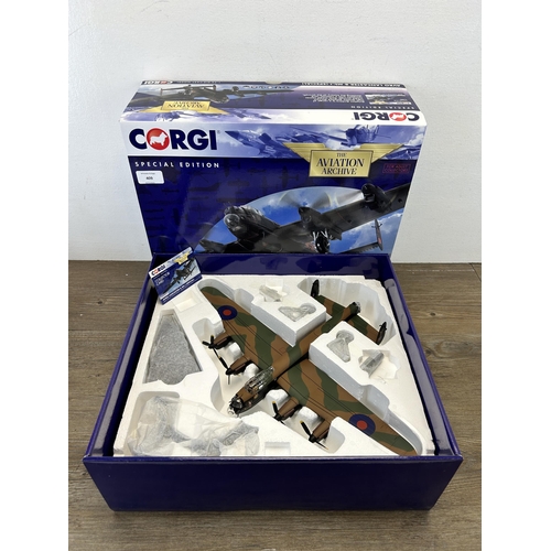 409 - A boxed Corgi The Aviation Archive Special Edition Avro Lancaster B Mk.I (Special) 1:72 scale die-ca... 