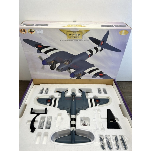 410 - A boxed Corgi The Aviation Archive D-Day 60th Anniversary limited edition DH Mosquito PR XVI - NS502... 