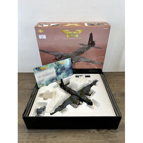 414 - A boxed Corgi The Aviation Archive World War II Defenders of Malta limited edition Vickers Wellingto... 