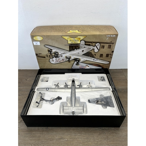 422 - A boxed Corgi The Aviation Archive Nose Art Collection limited edition Consolidated B-24J Liberator ... 