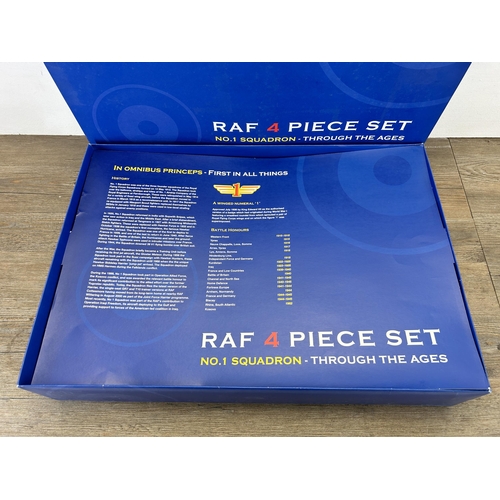 428 - A boxed Corgi The Aviation Archive No. 1 Squadron - Through The Ages limited edition RAF four piece ... 