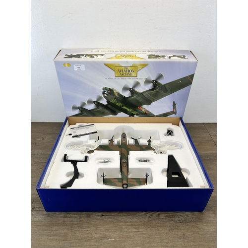 431 - A boxed Corgi The Aviation Archive World War II Bombers On The Horizon limited edition Avro Lancaste... 