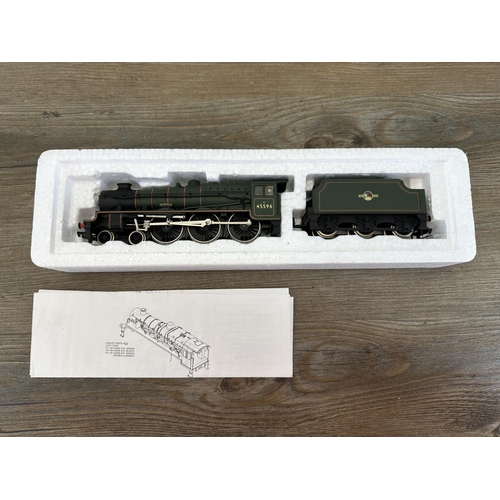 612 - Two boxed Bachmann 00 gauge model locomotives and tenders, one 4-6-0 Jubilee class and one 4-6-0 B.R... 