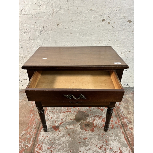 160 - An Edwardian mahogany chest of drawers - approx. 63cm high x 69cm wide x 36cm deep