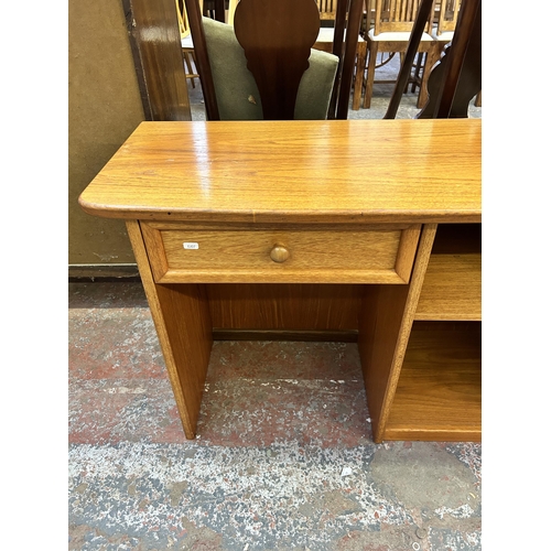 75 - A G Plan teak dressing table - approx. 70cm high x 106cm wide x 42cm deep