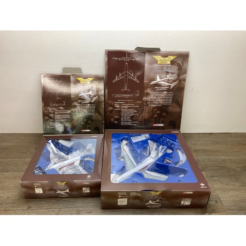 437 - Two boxed Corgi The Aviation Archive limited edition 1:44 scale die-cast models, AA32902 Boeing 707-... 