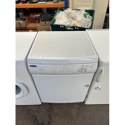 1068 - A Hotpoint Aquarius TDC32 60cm condenser dryer