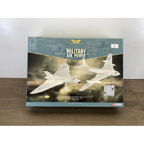 448 - A boxed Corgi The Aviation Archive Military Air Power Modern Era 1945 - 1970 limited edition Avro Vu... 