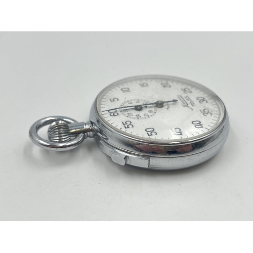 2348 - A mid 20th century Minerva Majex stopwatch