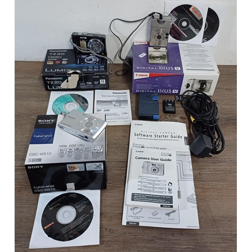Appareil Photo Compact Panasonic Lumix DMC-TZ20 - 14,1 MP - Fonctionne (sans Chargeur) - Occasion