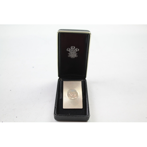 2237 - A boxed William H. Manton hallmarked Birmingham silver money clip - approx. gross weight 20g and 5cm... 