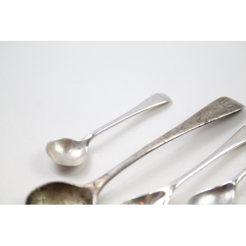 2238 - Ten hallmarked .925 sterling silver condiment spoons - approx. gross weight 44g