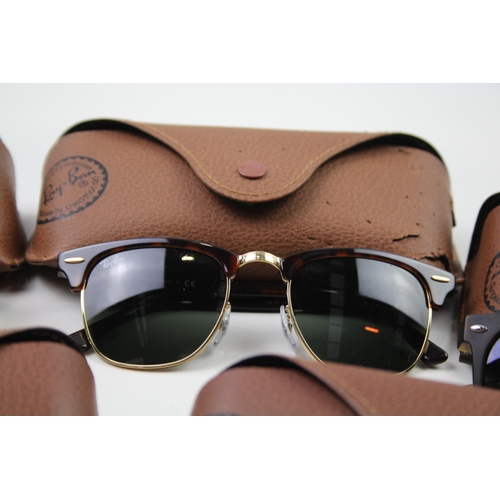 623 - Five pairs of Ray-Ban sunglasses