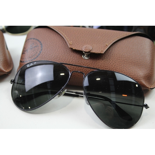 623 - Five pairs of Ray-Ban sunglasses