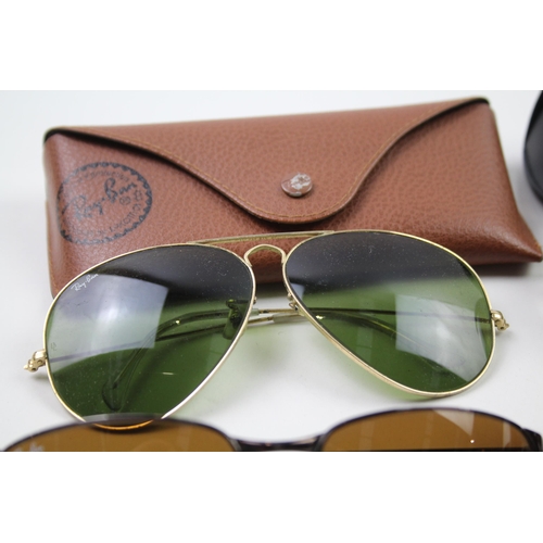 626 - Four pairs of Ray-Ban sunglasses