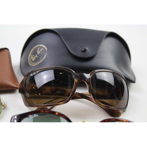 626 - Four pairs of Ray-Ban sunglasses