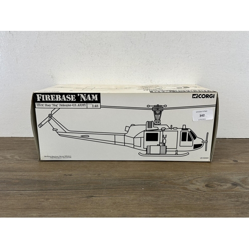 342 - A boxed Corgi US50404 Firebase 'Nam UH-1C Huey 