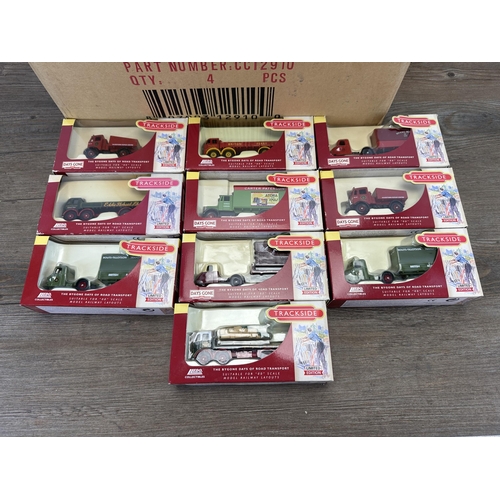 350 - A collection of boxed Lledo Trackside die-cast model vehicles