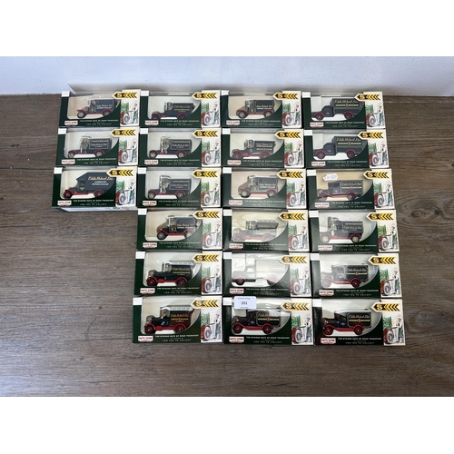 351 - Twenty one boxed Lledo Days Gone Eddie Stobart die-cast model vehicles