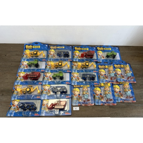 355 - A collection of sealed Racing Champions Bob the Builder figurines and model vehicles