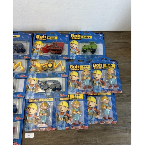 355 - A collection of sealed Racing Champions Bob the Builder figurines and model vehicles