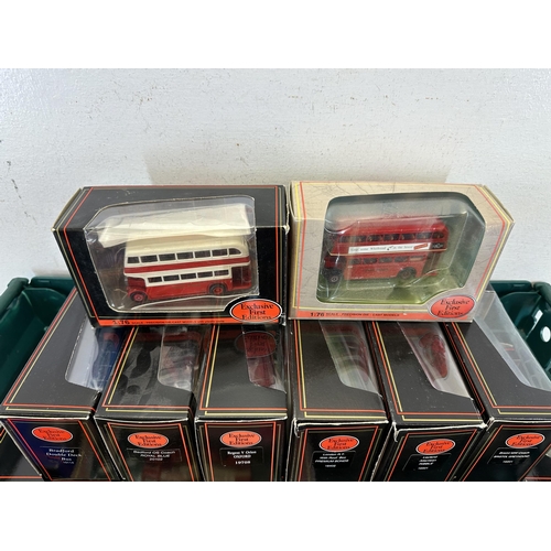 358 - Twenty boxed Gilbow Exclusive First Editions 1:76 scale die-cast model buses