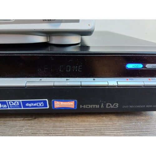 867 - Two items, one Philips CDR570 CD recorder with instruction manual and one Sony RDR-HXD790 HDD/DVD re... 