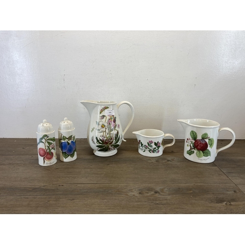 574 - Five pieces of Portmeirion pottery