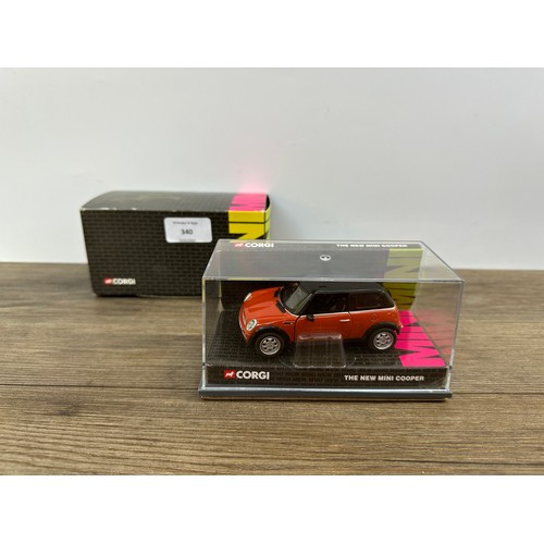 340 - Ten boxed Corgi Mini die-cast model vehicles to include CC86503, CC86502, CC86505, CC82207 etc.