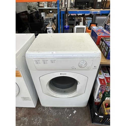 1034 - A Hotpoint Aquarius TVM560 6kg 60cm tumble dryer