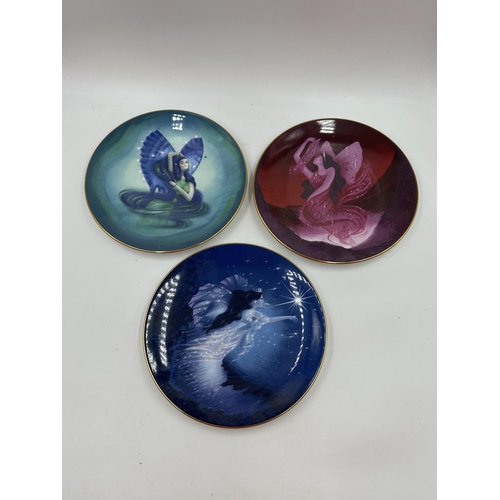 607 - Twelve Royal Worcester Fairy Series collector's plates made for Compton & Woodhouse Ltd.