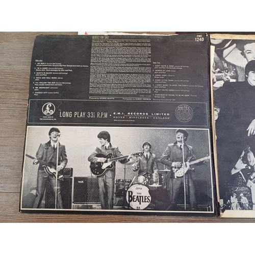 975 - A collection of vinyl records to include The Beatles 'Beatles For Sale' (PMC1240), Joan Baez, The Se... 