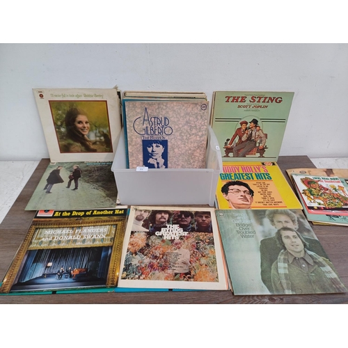 975 - A collection of vinyl records to include The Beatles 'Beatles For Sale' (PMC1240), Joan Baez, The Se... 