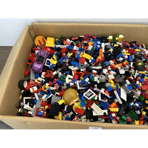 508 - A box containing a large quantity of Lego