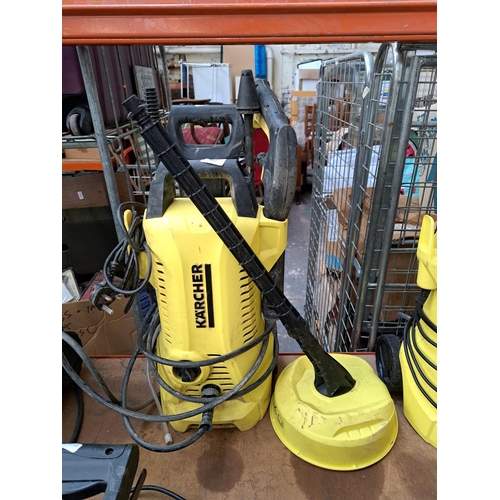 1057 - A Karcher 240v pressure washer