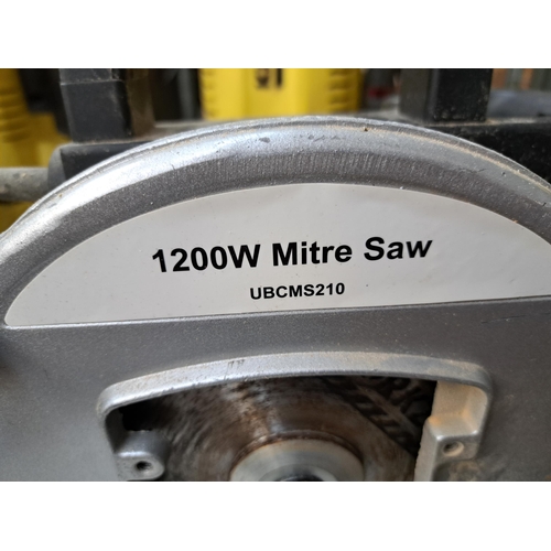 1061 - A B&Q UBCMS210 240v mitre saw