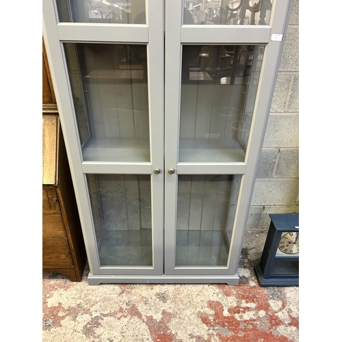 Ikea liatorp on sale display cabinet