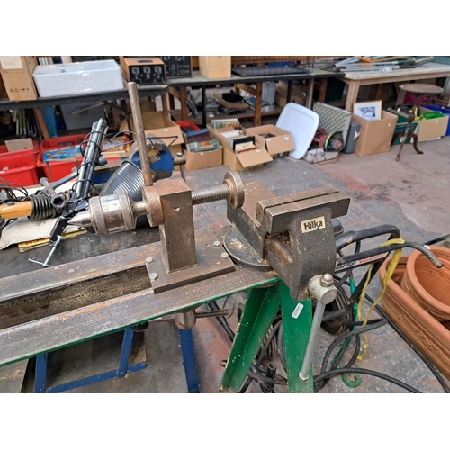 1102 - A GEC Alpak D90S lathe on cast metal base