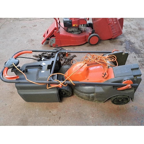 1108 - A Flymo Pac A Mo 240v lawnmower