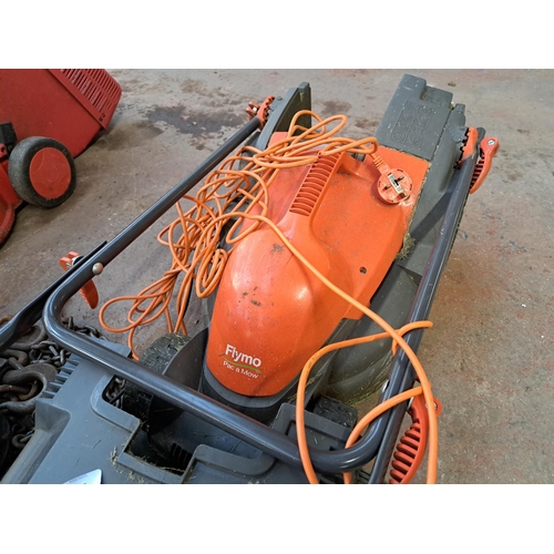 1108 - A Flymo Pac A Mo 240v lawnmower