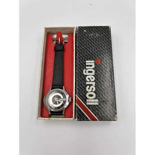 2349 - A vintage boxed Ingersoll mechanical wristwatch