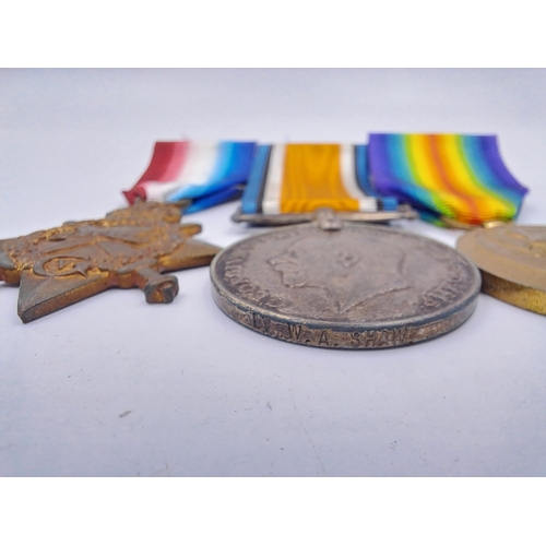 2009 - A WWI medal group presented to Lt. W. A. Shaw comprising Victory, War and The 1914-15 Star