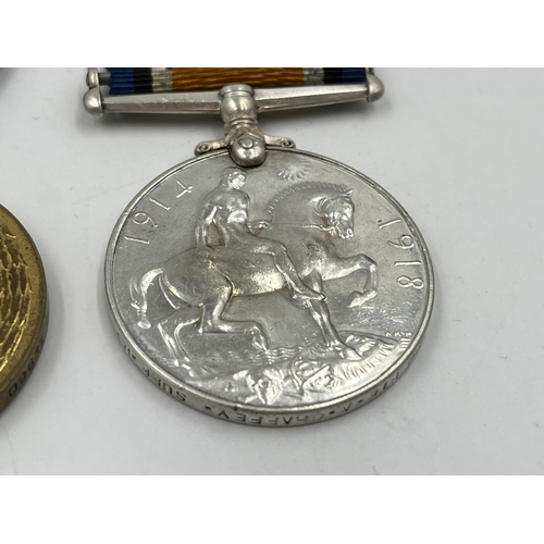 2014 - A WWI medal group presented to 12980 Pte. A. Chaffey. Suff .R. comprising 1914-15 Star, War and Vict... 