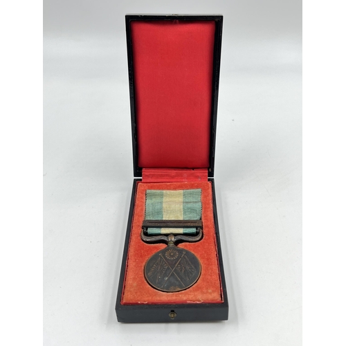 2041 - A boxed 1894-1895 Sino-Japanese War medal