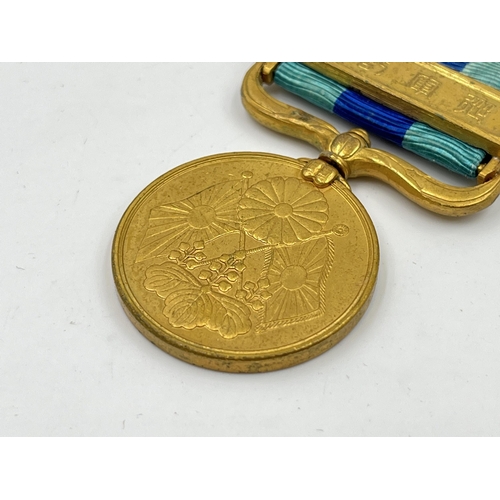 2042 - A boxed 1904-1905 Russo-Japanese War medal