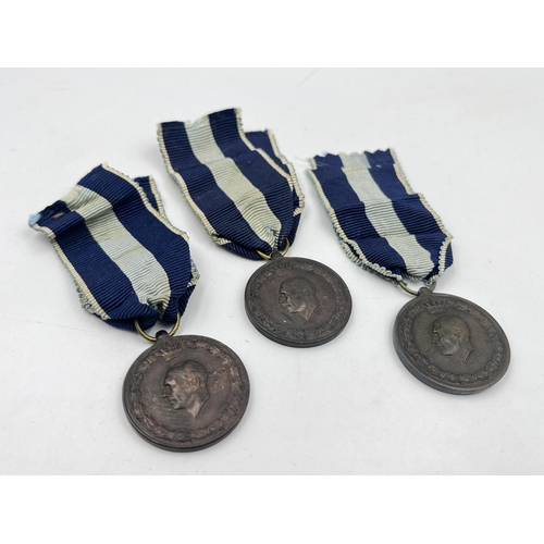 2080 - Three WWII Greek 1940-41 war medals